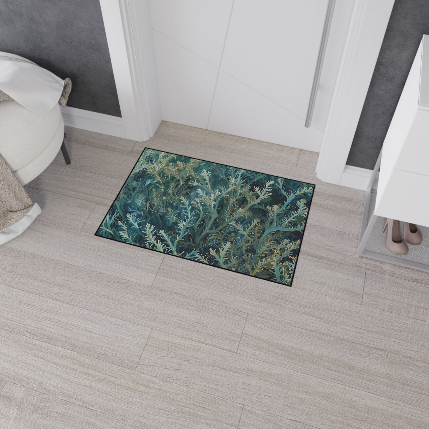 Sea Moss Rug Seascape Rug Heavy Duty Floor Mat