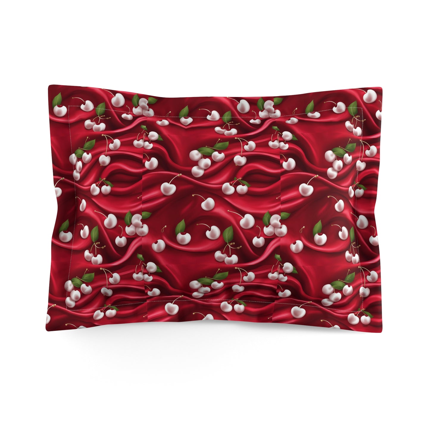 Cherry Eclipse Microfiber Pillow Sham