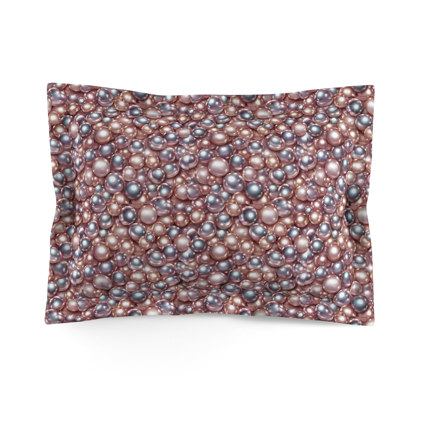 Pearl Pearl-Pattern Microfiber Pillow Sham