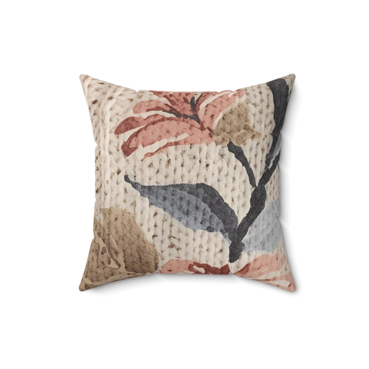 Cottage Rose Square Pillow
