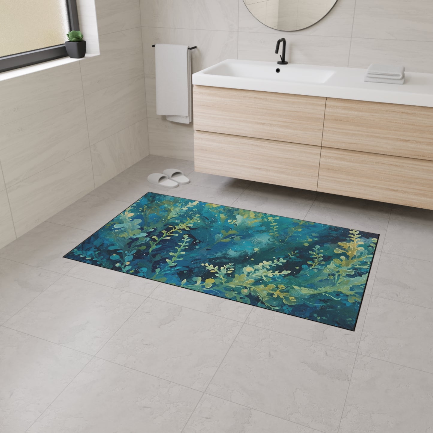 Sea Moss Rug Botanical Heavy Duty Rug