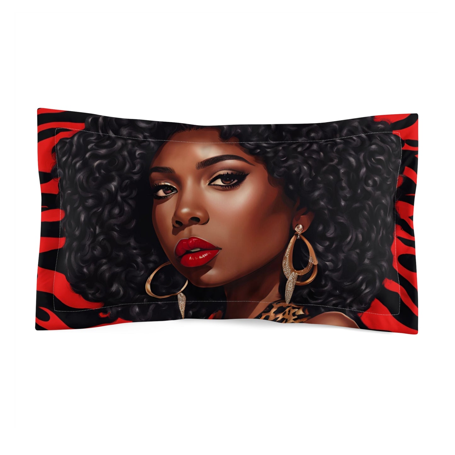 I'm a Diva Pillow Sham - Afrocentric Home Decor