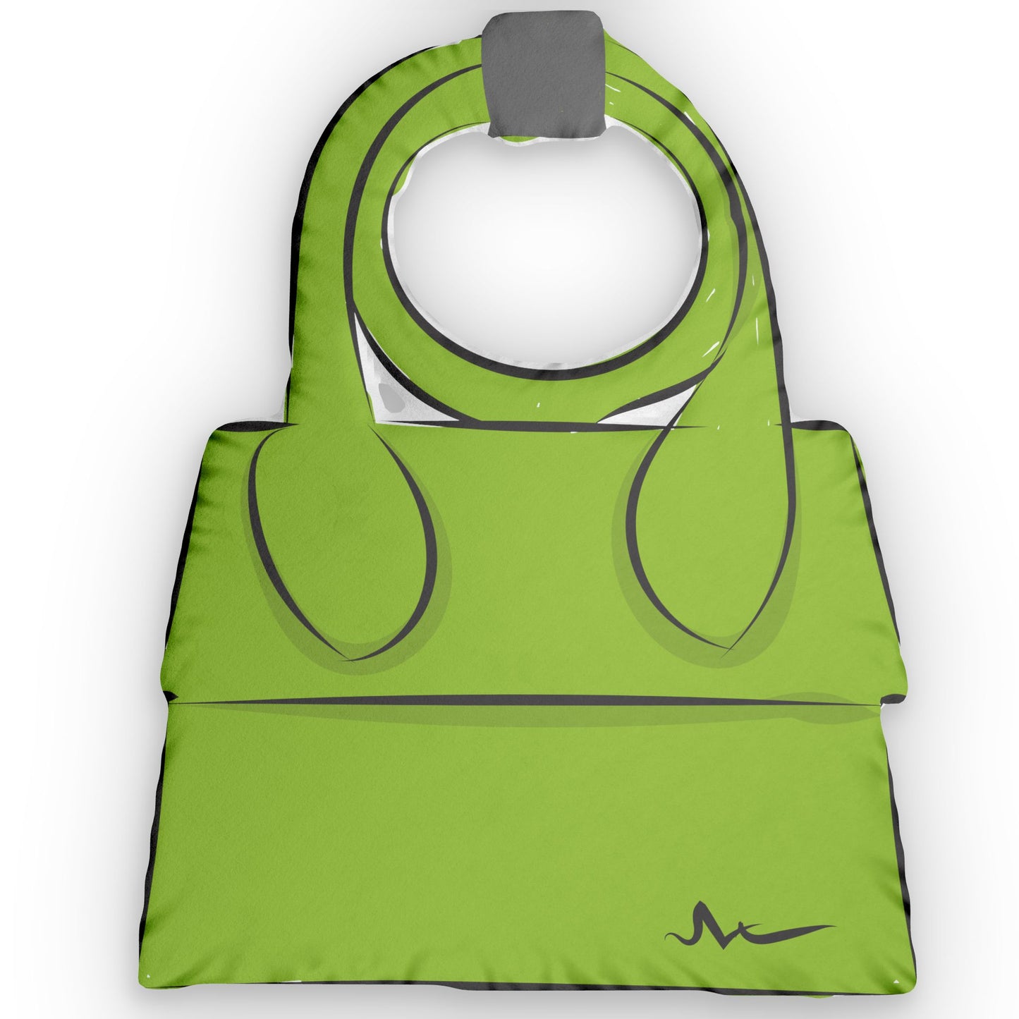 Pea Green Purse Pillow