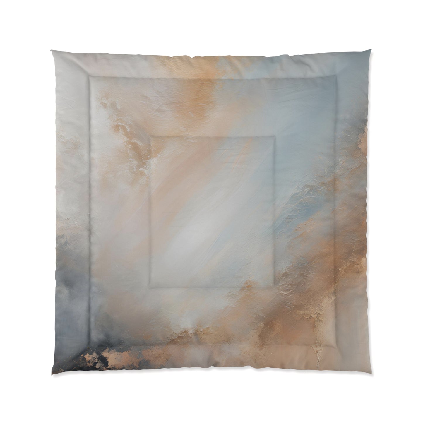 Smoke Abstract Comforter