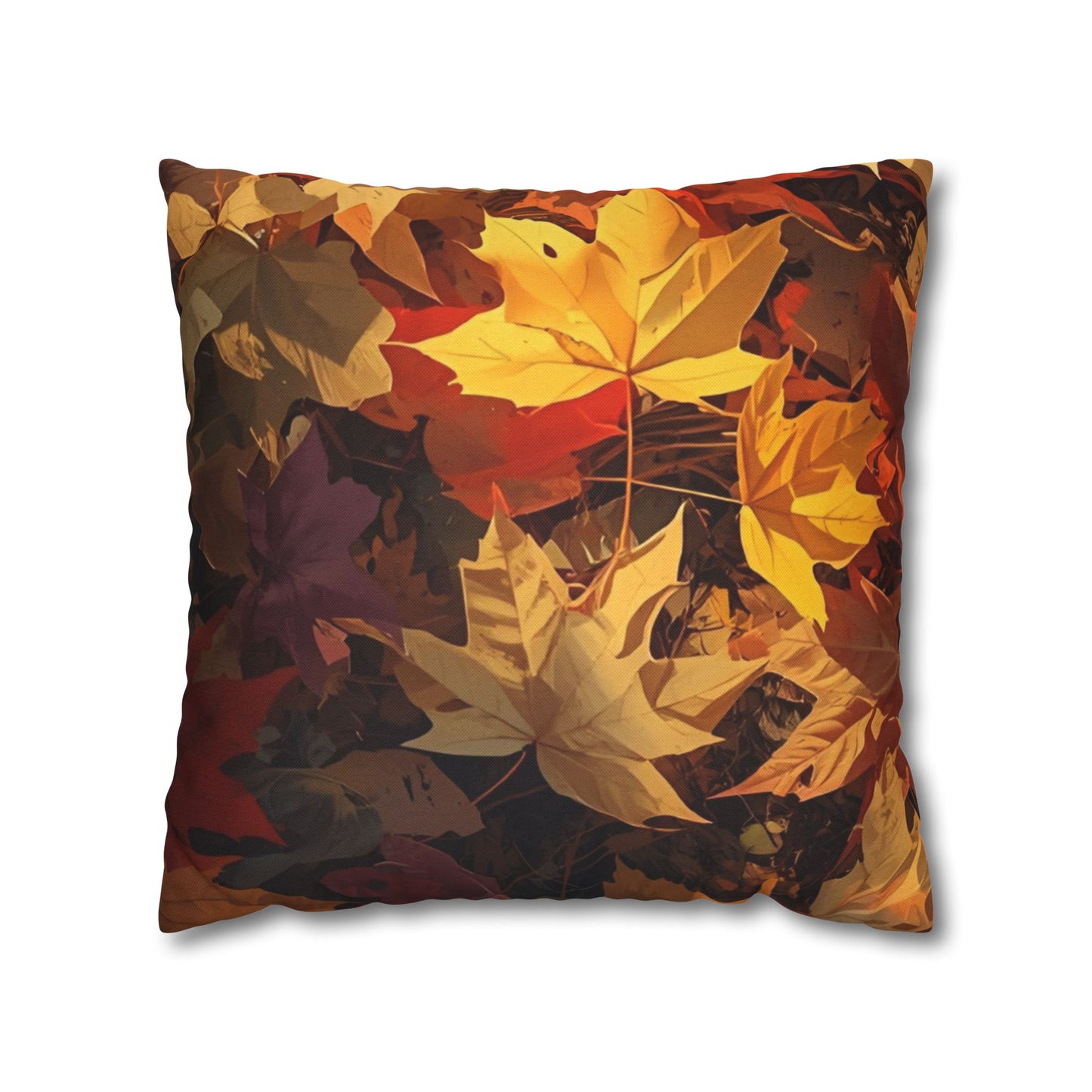 Autumn Leaf Throw Accent Pillow