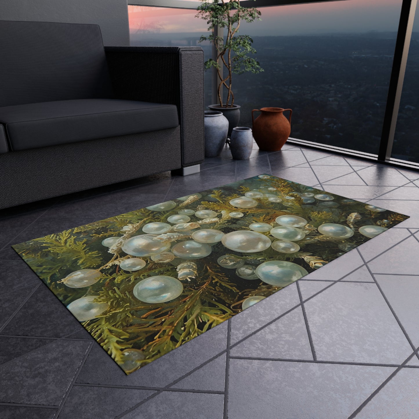 Sea Moss Coastal Indoor/Outdoor Rug