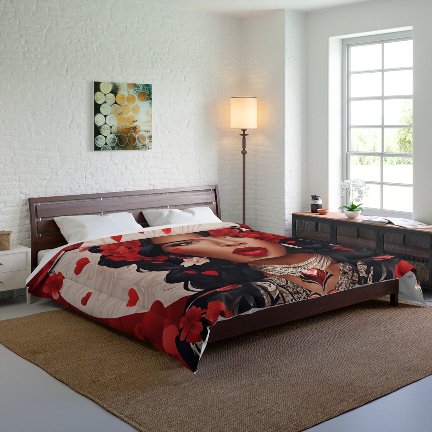 Valentina Hearts and Love Comforter