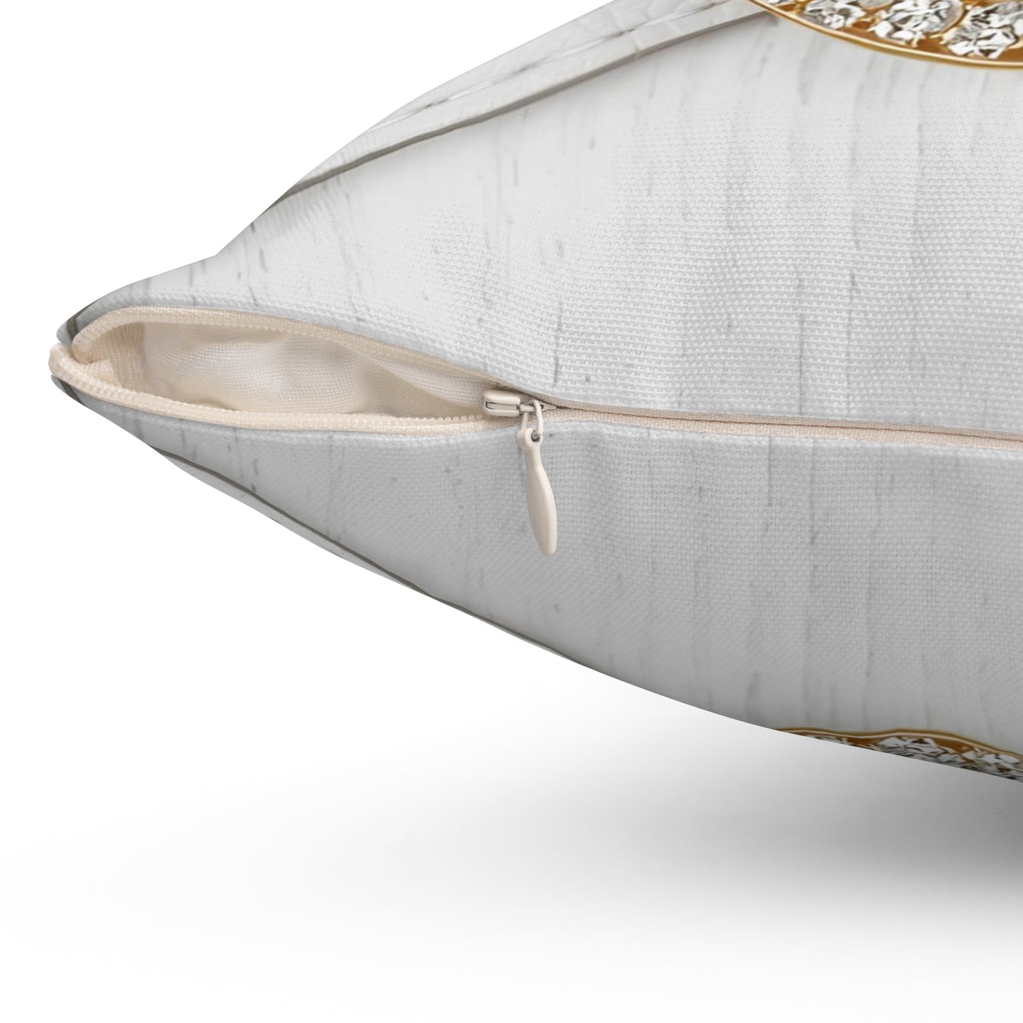 Sparkling Glamour Square Pillow