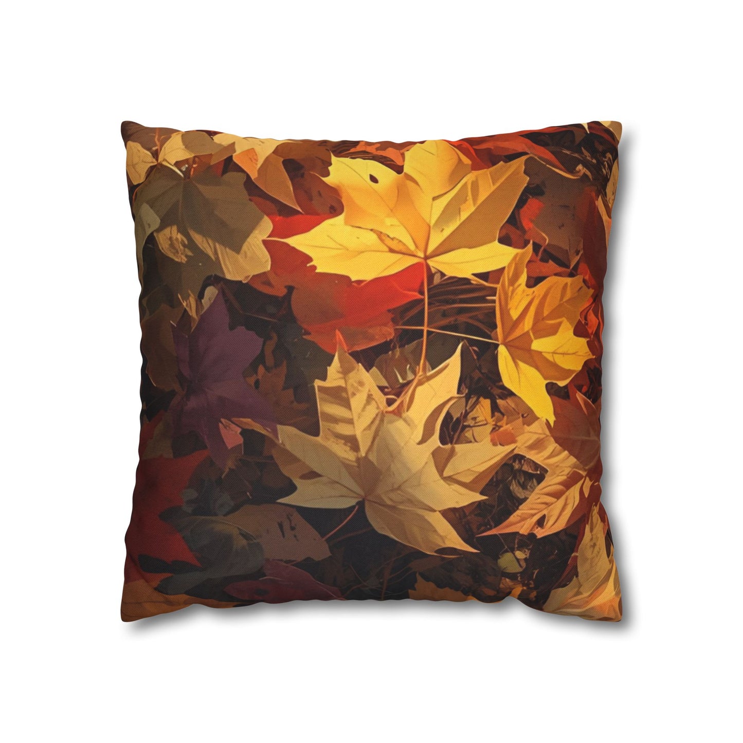 Autumn Leaf Throw Accent Pillow