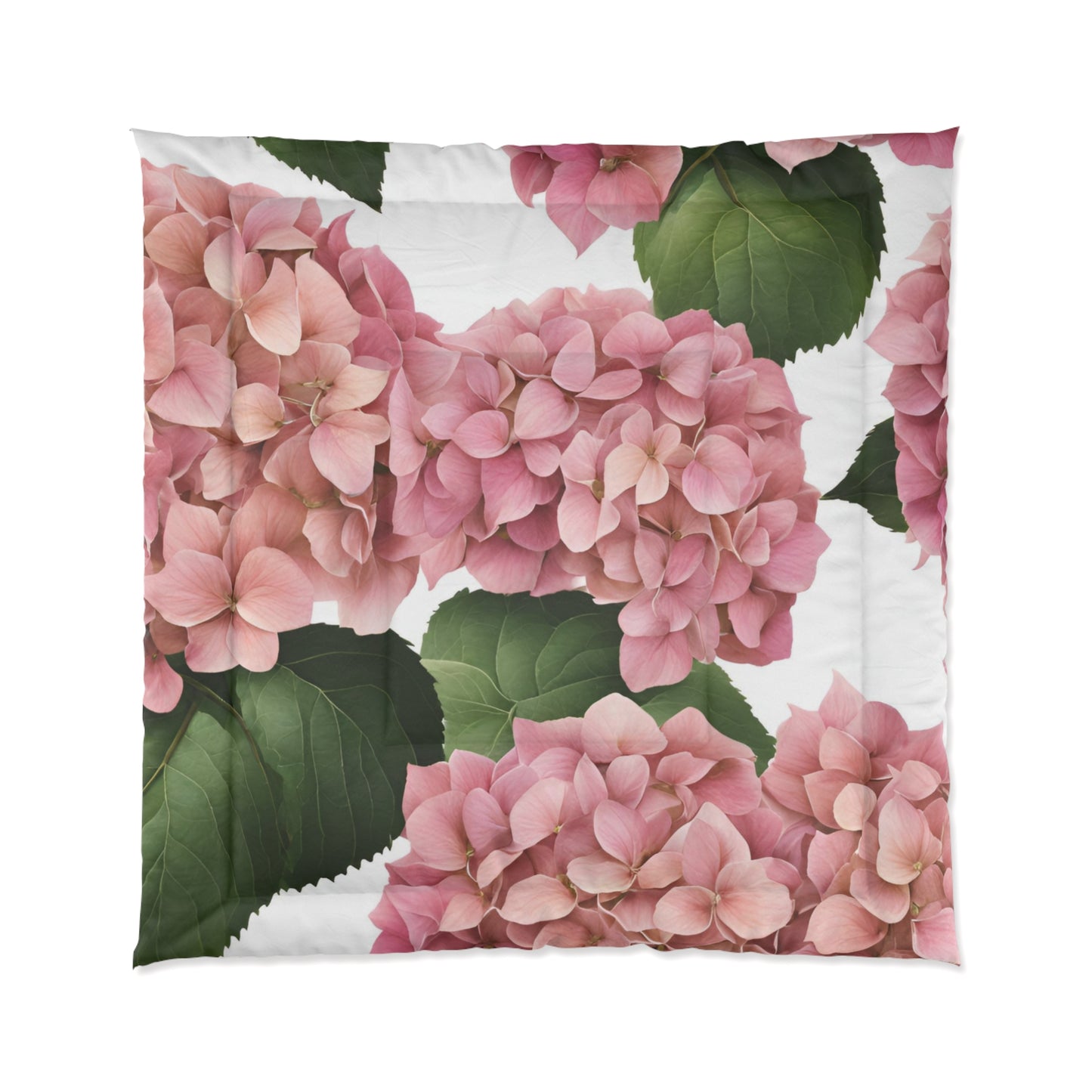 Elegant Pink Floral Comforter