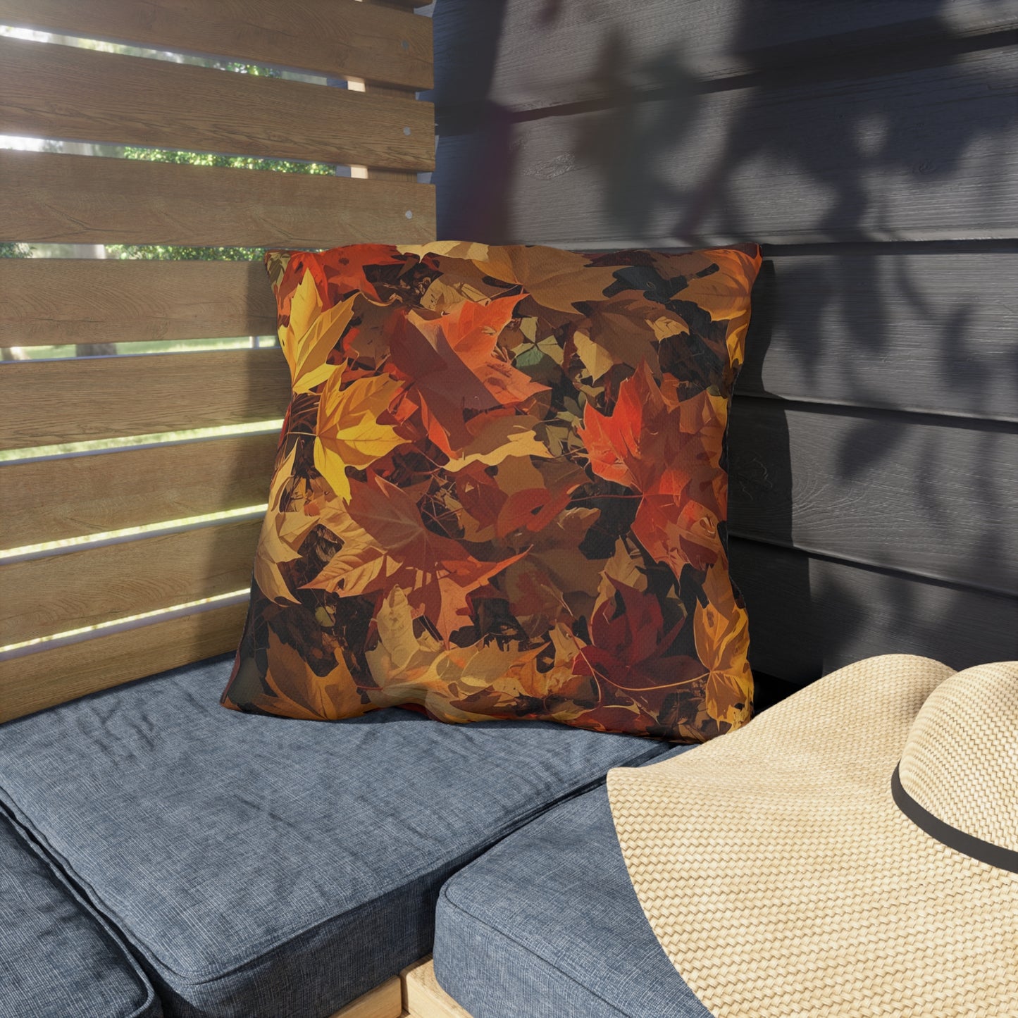 Autumn Leaves Outdoor Pillows Covers