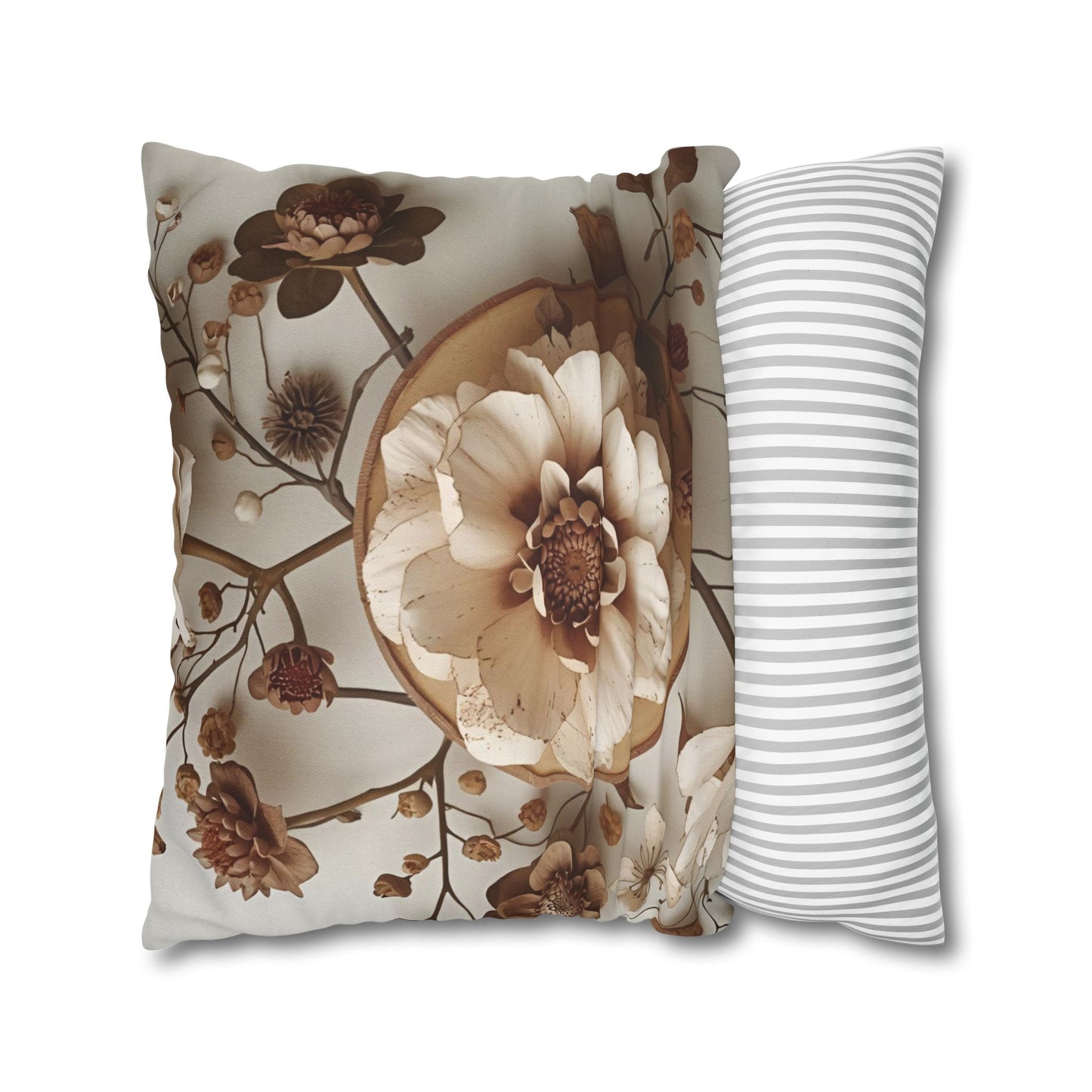 Vintage Floral Pillowcase