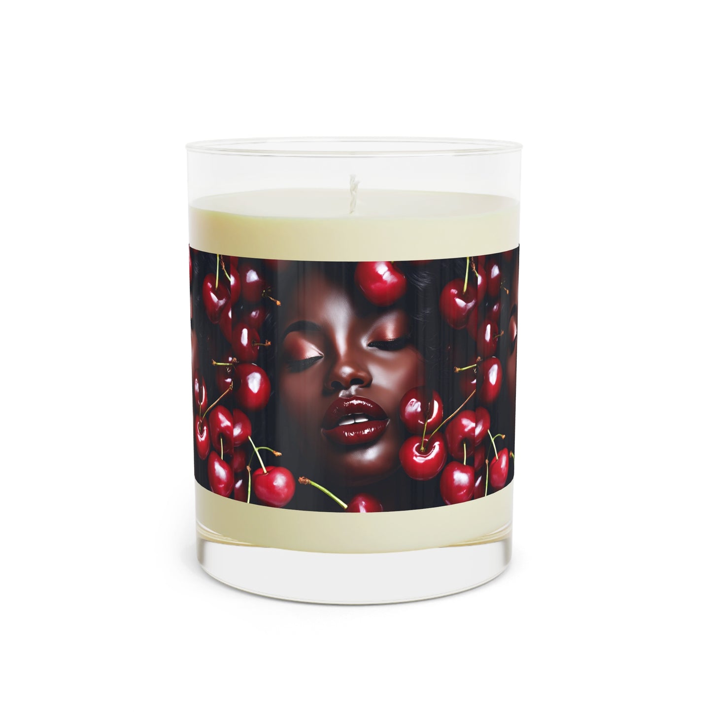 Cherry Fantasy Scented Candle - Full Glass, 11oz