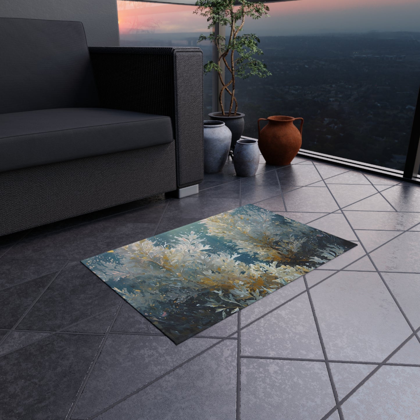 Serene Sea Moss Rug Coastal Indoor/Outdoor Rug