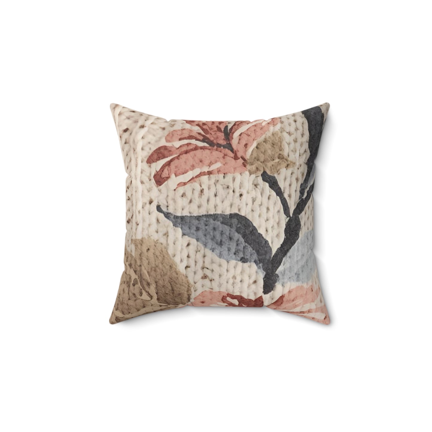 Cottage Rose Square Pillow