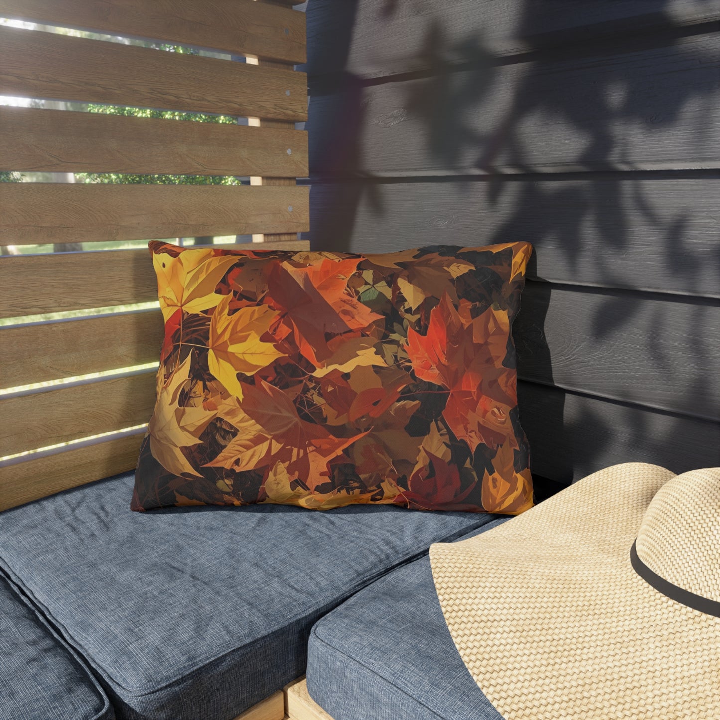Autumn Leaves Outdoor Pillows Covers