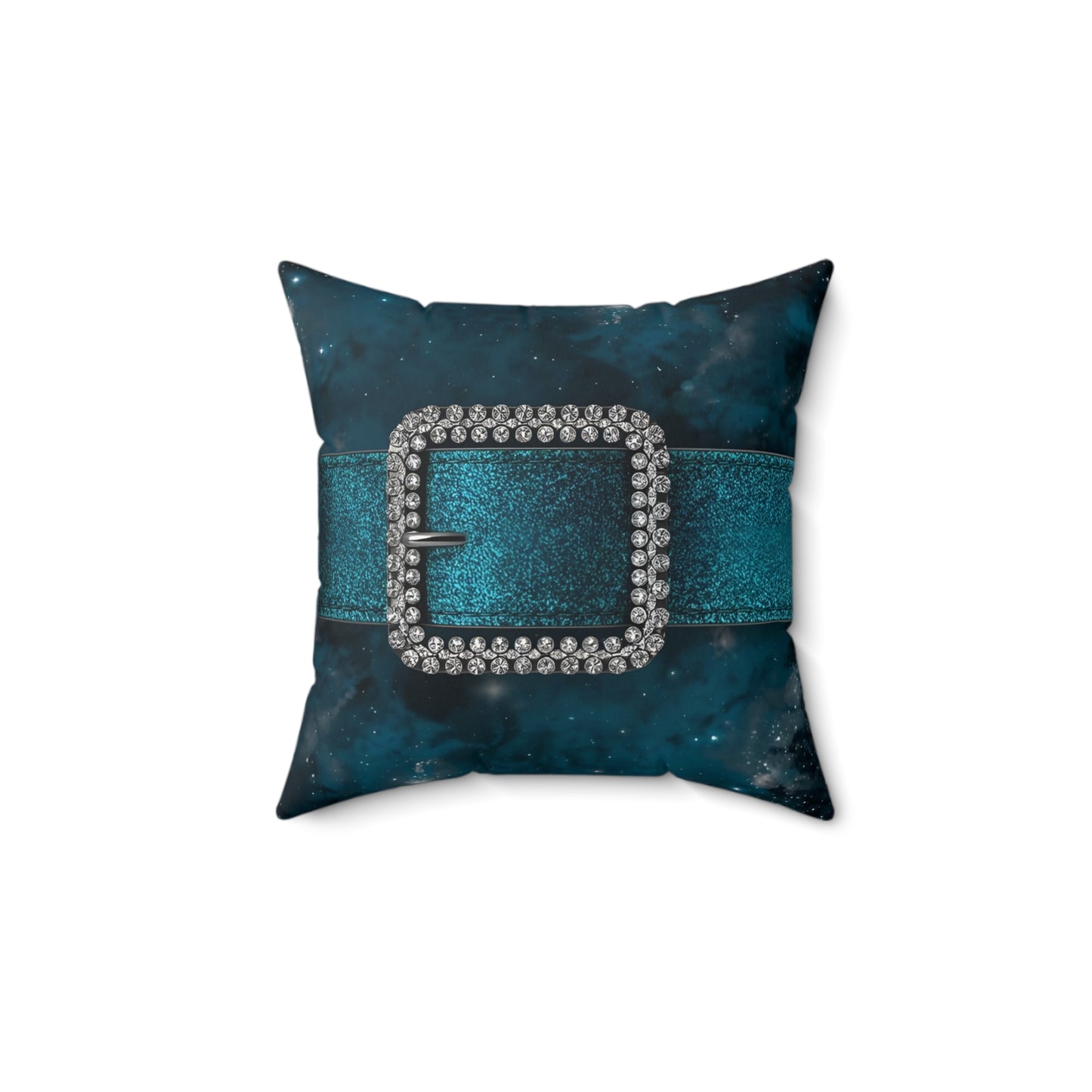 Glamorous Belt Buckle Decorative Pillow, Living Room Decor, Home Cushion, Gift for Her, Luxe Throw Pillow, Birthday Gift, Accent Pillows