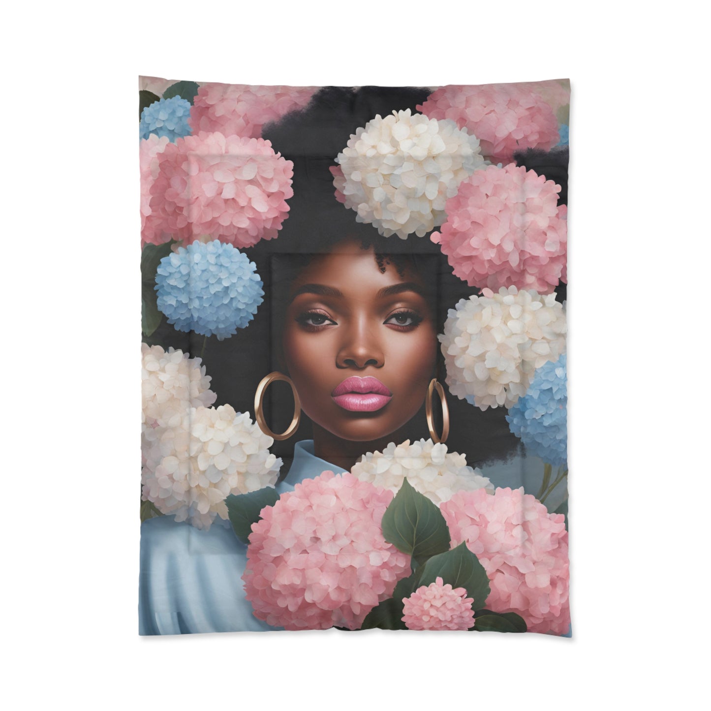 Afra Hydrangea Comforter