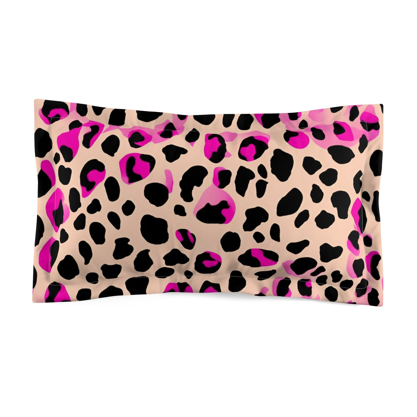 Pink Pretty Cheetah Pillow Sham