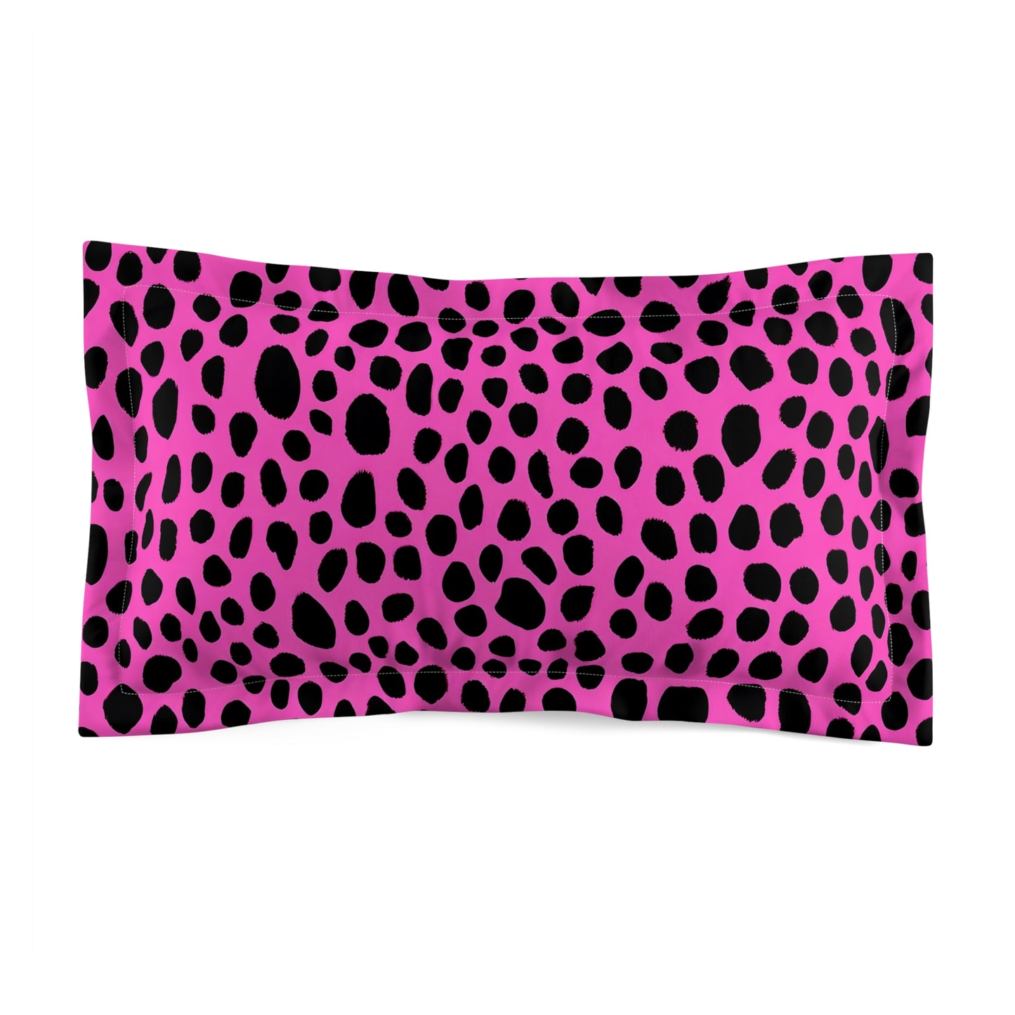 Spotted Potted Pink World Pillow Sham
