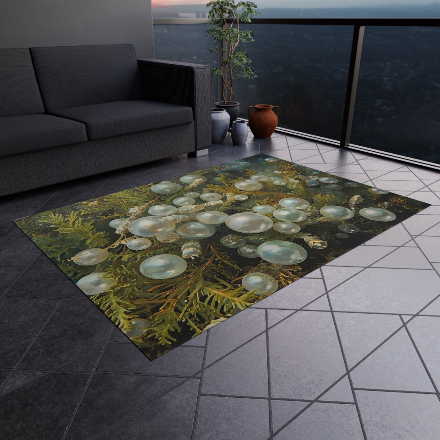 Sea Moss Coastal Indoor/Outdoor Rug