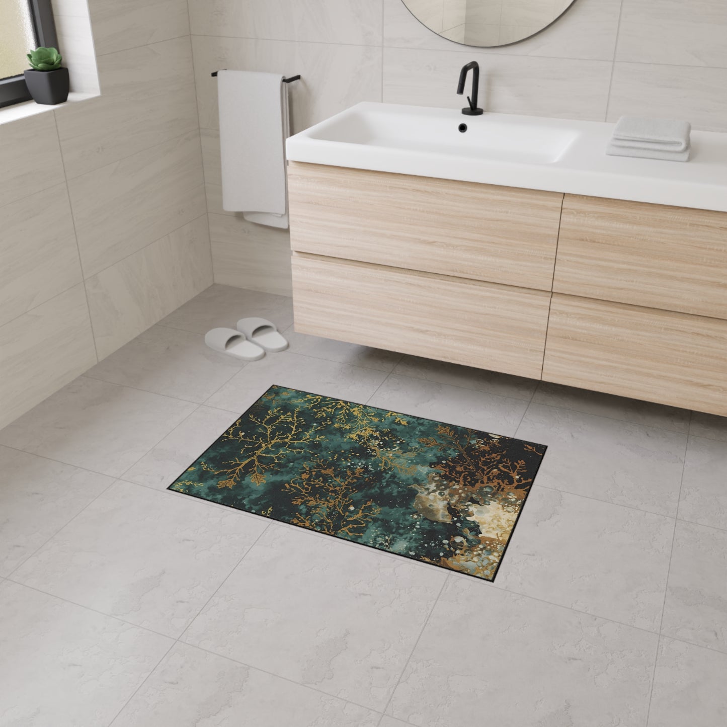 Stylish Sea Moss Rug
