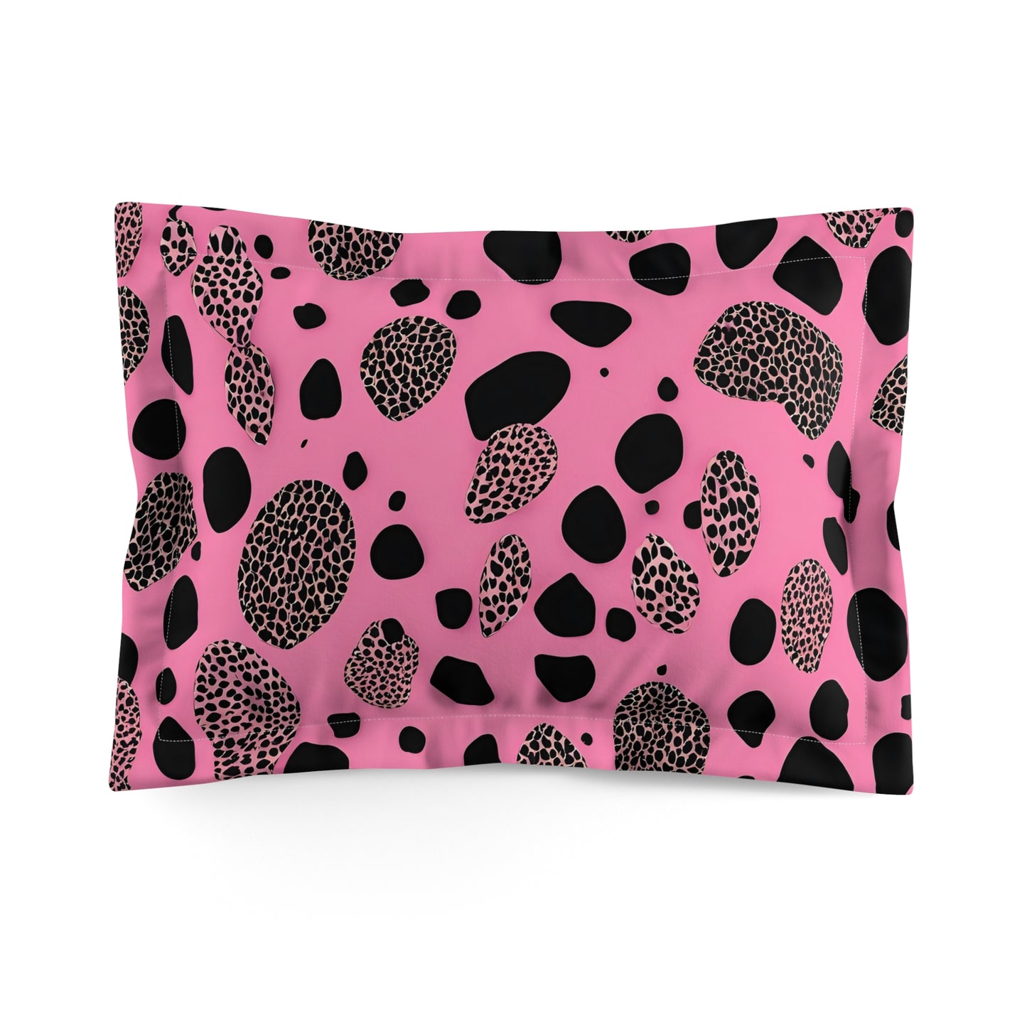 Cheetah Animal Print Microfiber Pillow Sham