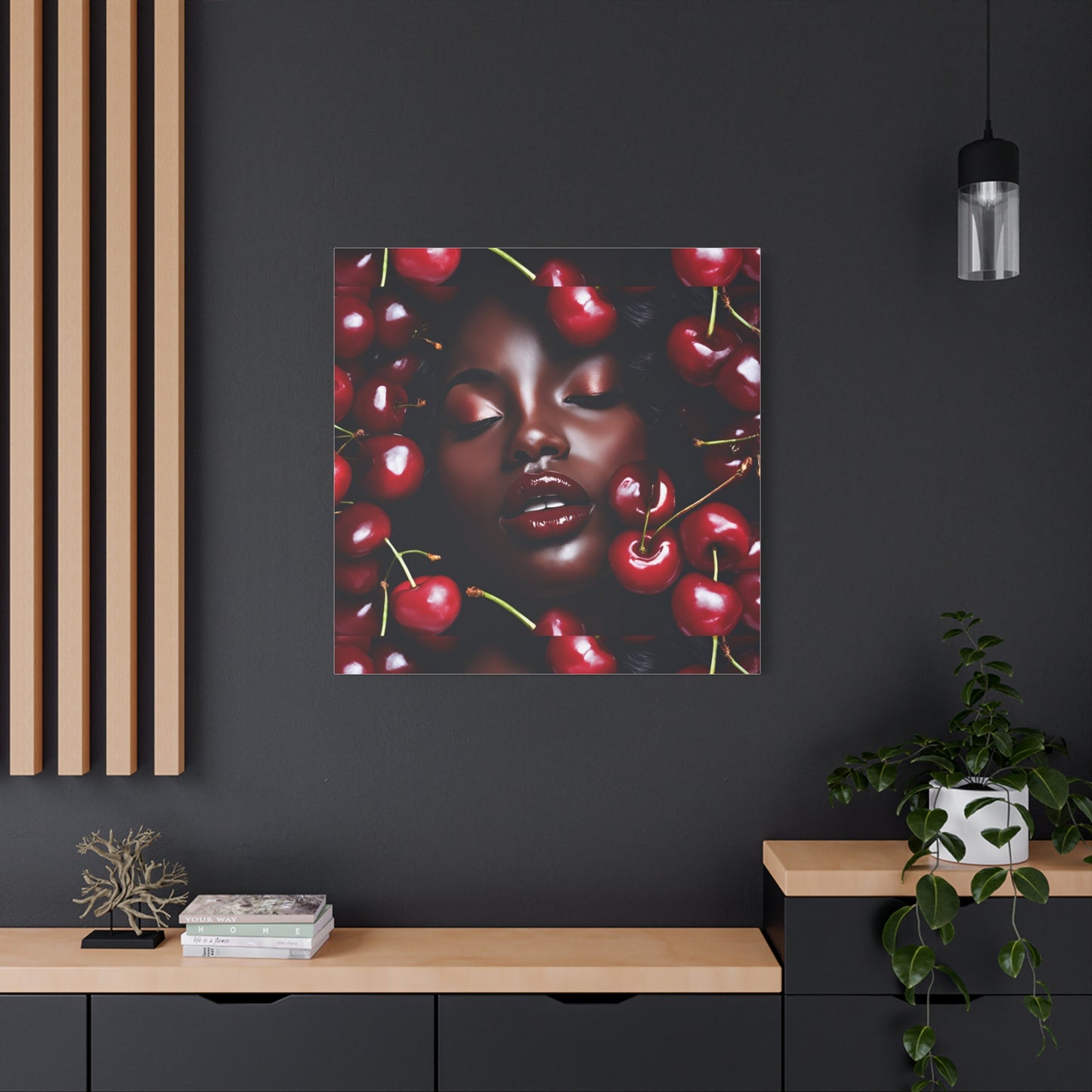 Cherry Fantasy Matte Canvas