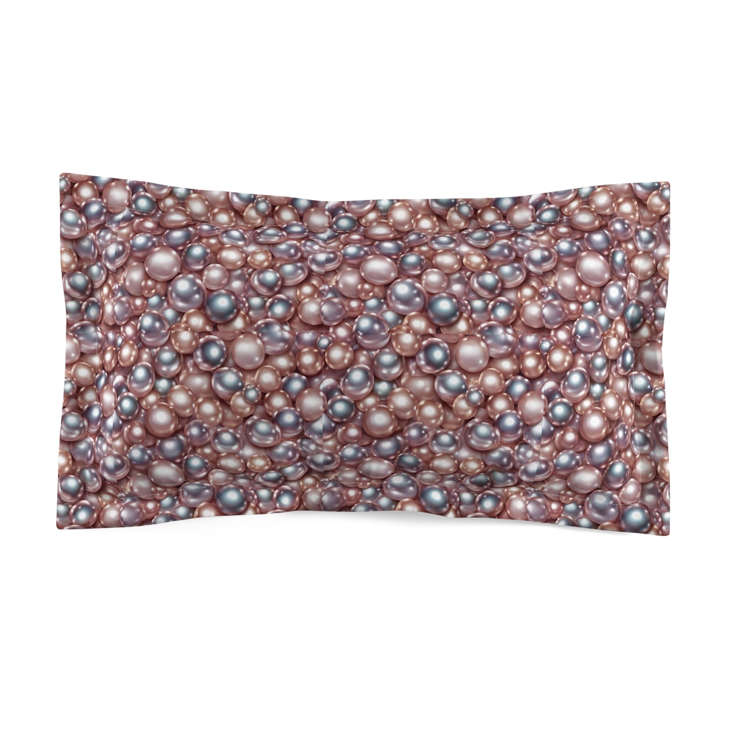 Pearl Pearl-Pattern Microfiber Pillow Sham