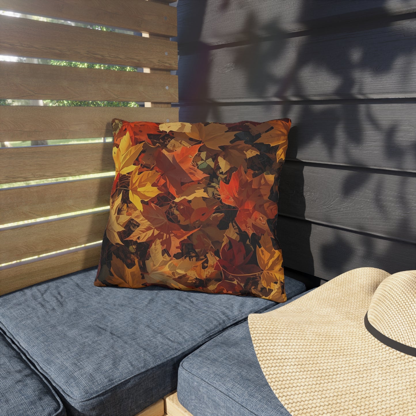 Autumn Leaves Outdoor Pillows Covers