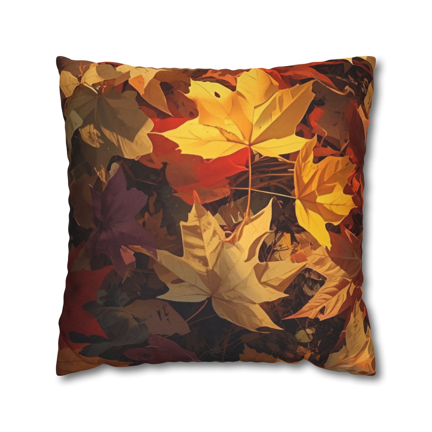 Autumn Leaf Throw Accent Pillow