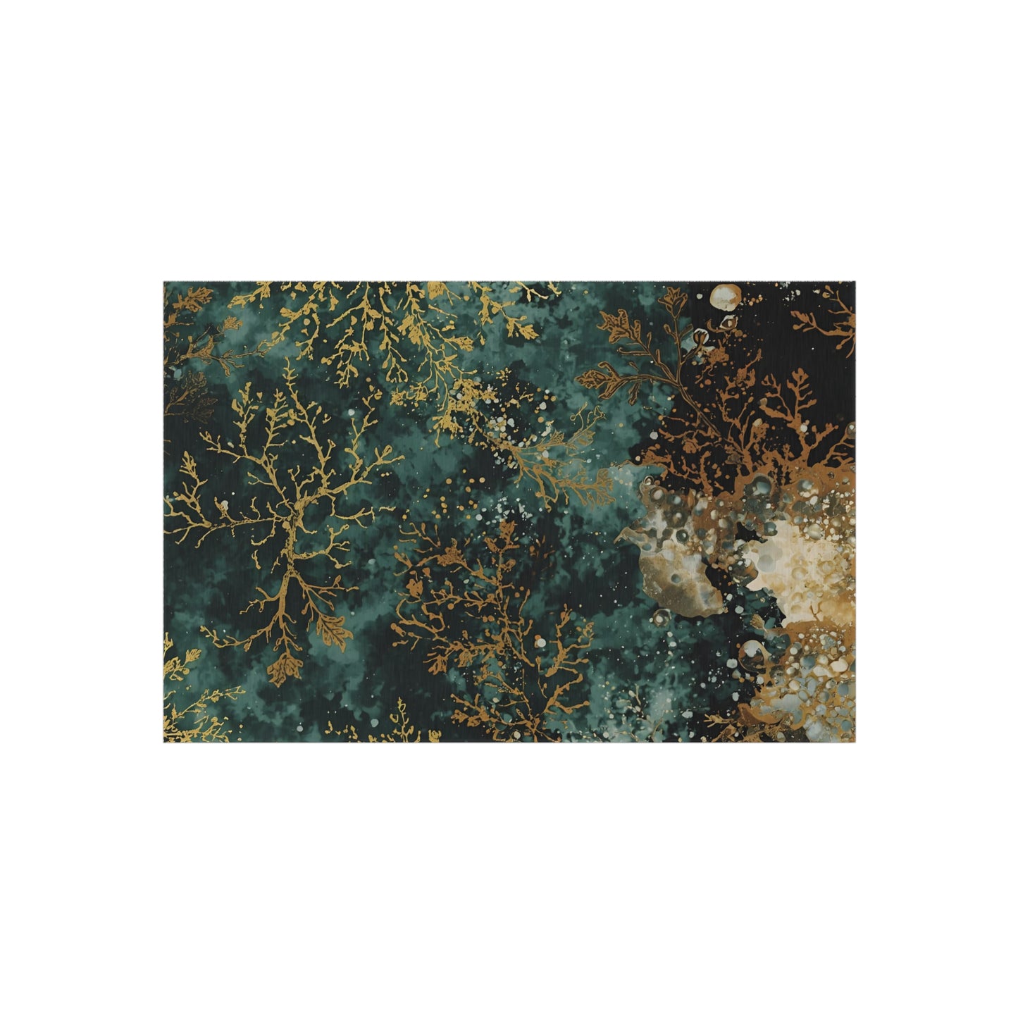 Elegant Sea Moss Bohemian Indoor/Outdoor Rug