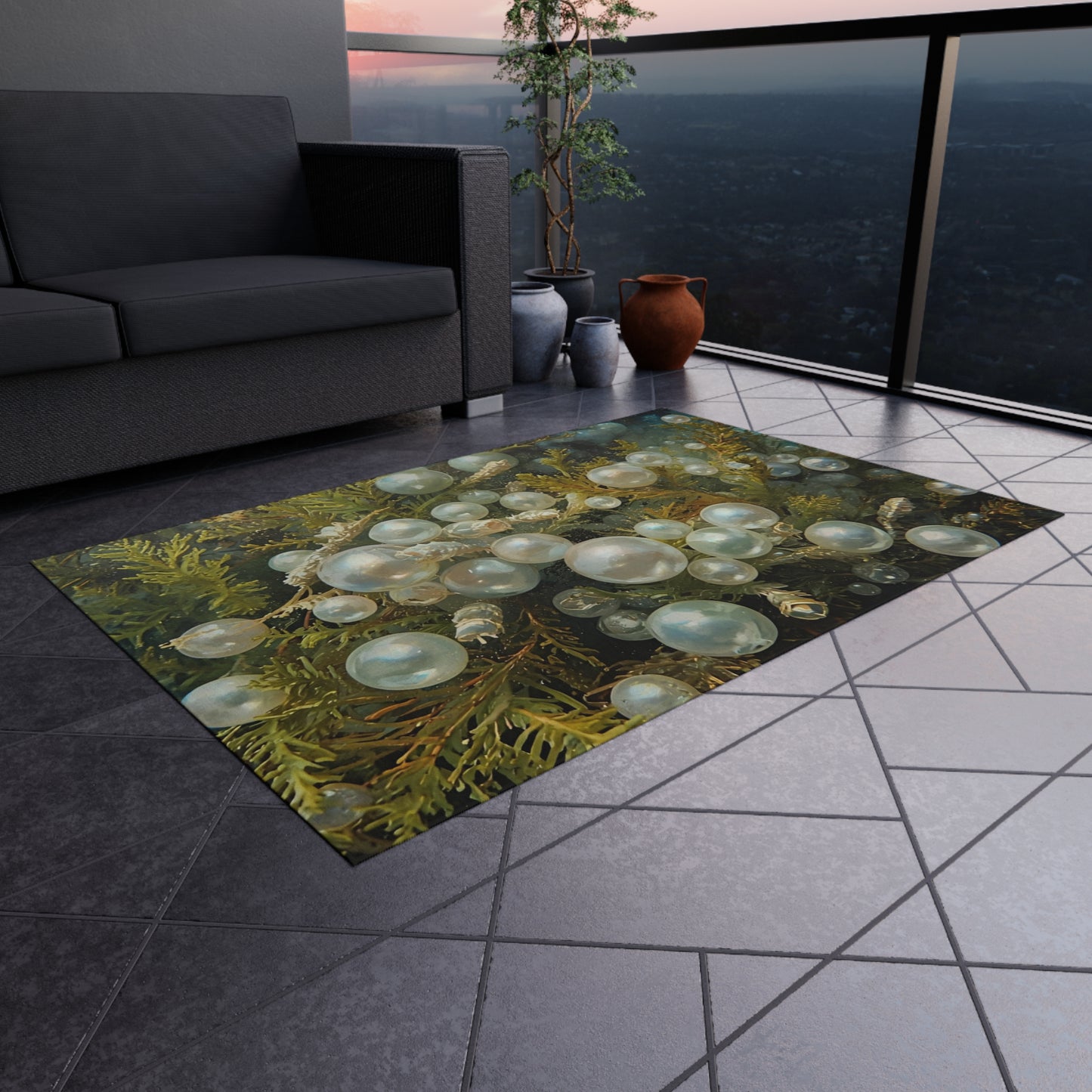 Sea Moss Coastal Indoor/Outdoor Rug