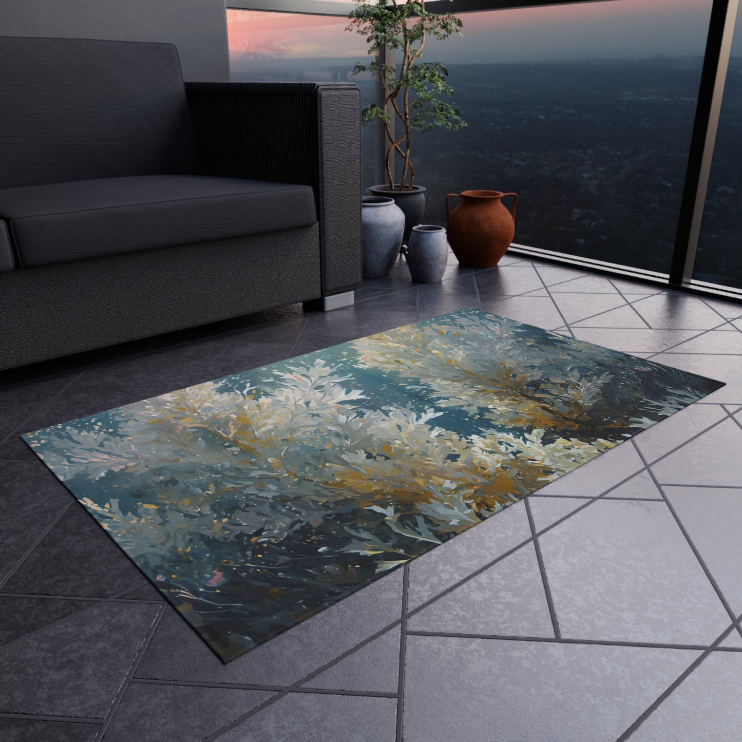 Serene Sea Moss Rug Coastal Indoor/Outdoor Rug
