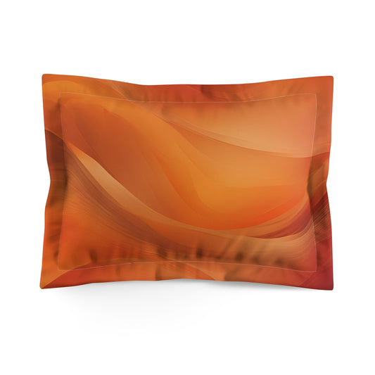 Warm Sunset Microfiber Pillow Sham