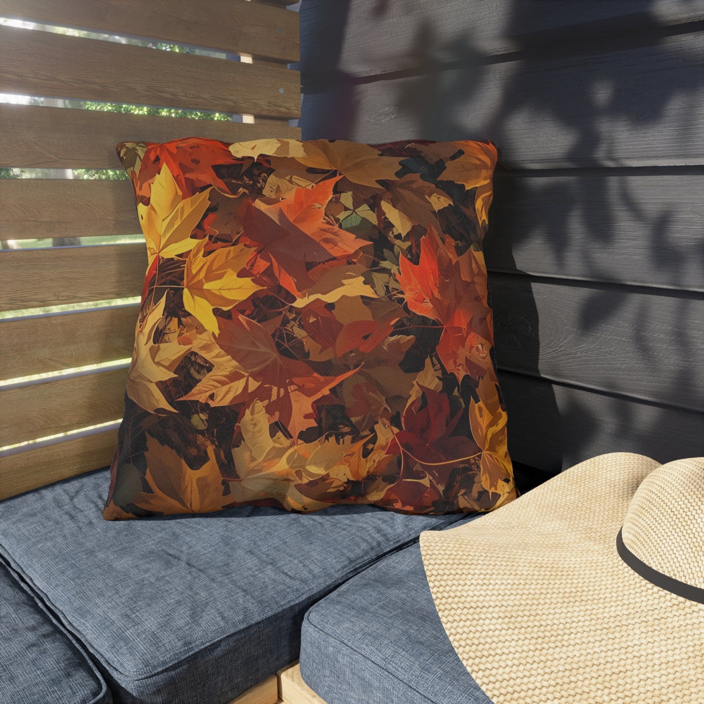 Autumn Leaves Outdoor Pillows Covers