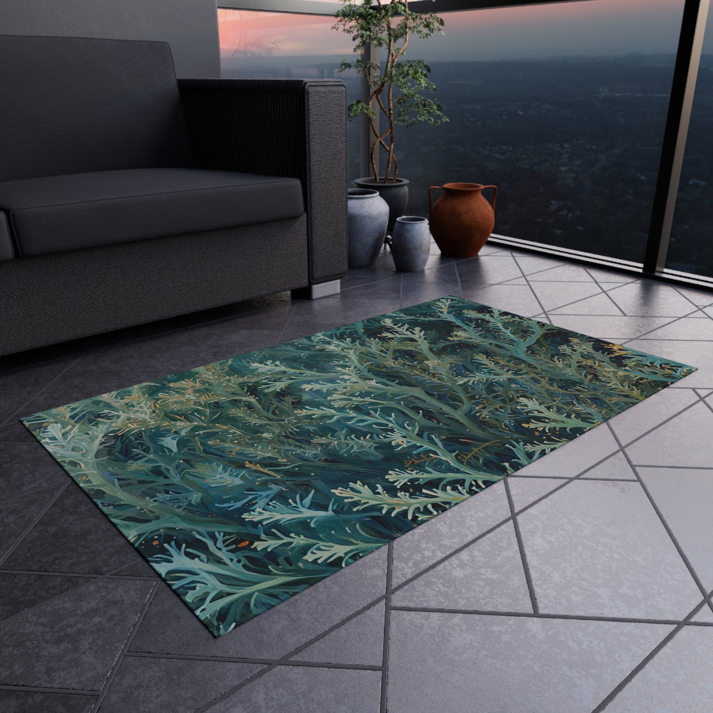 Sea Moss Rug Sea Scape Indoor/Outdoor Rug