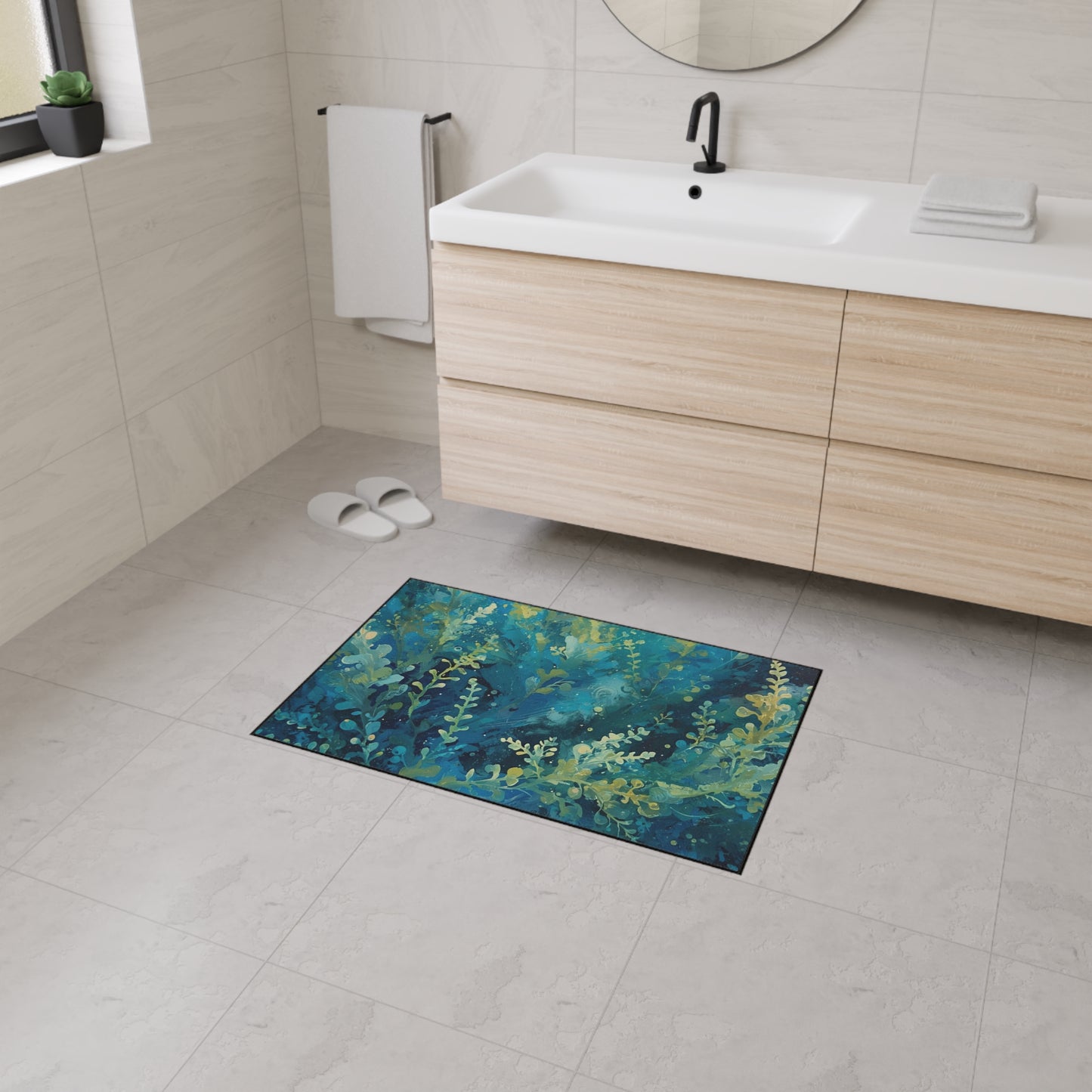 Sea Moss Rug Botanical Heavy Duty Rug