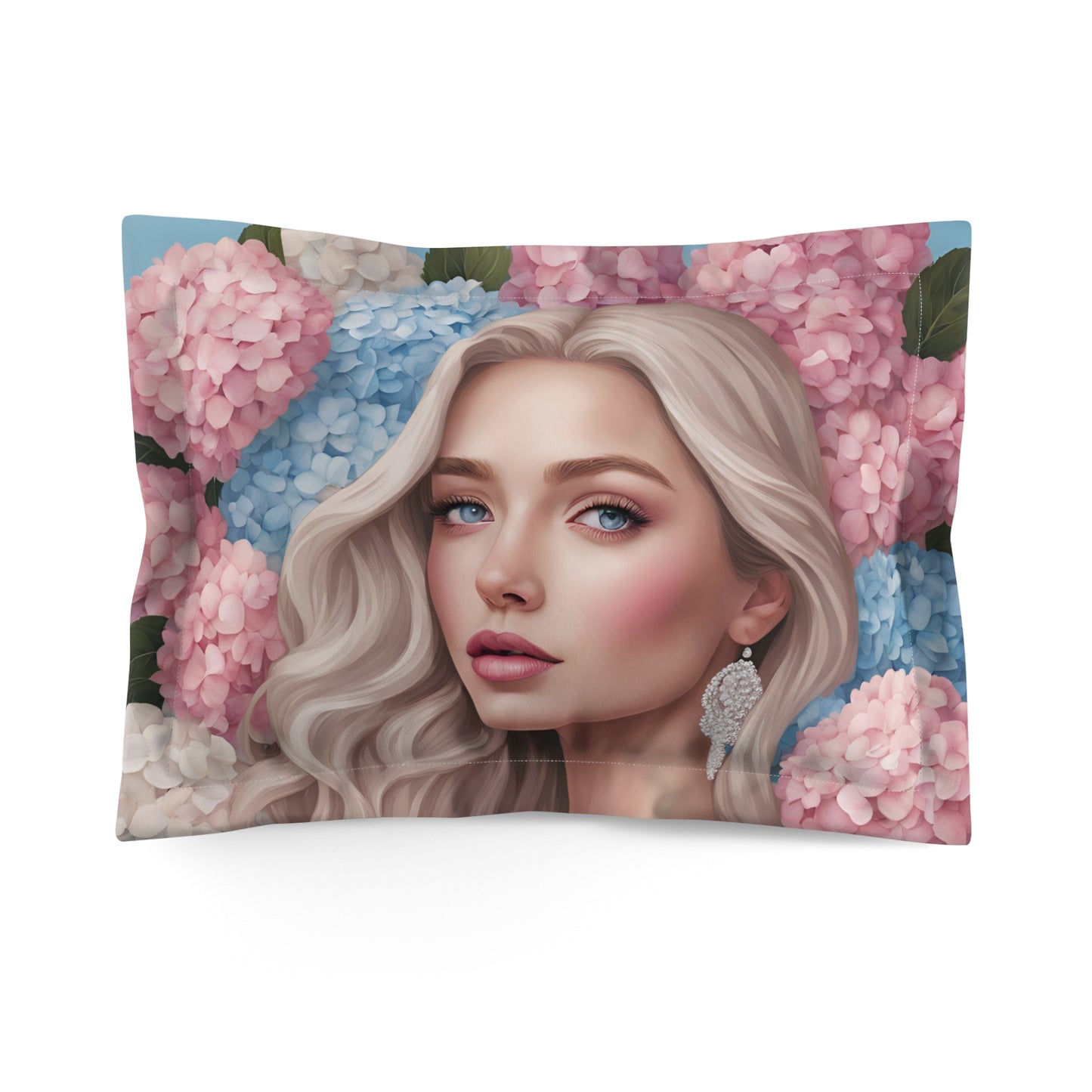 Rubio Floral Glam Microfiber Pillow Sham
