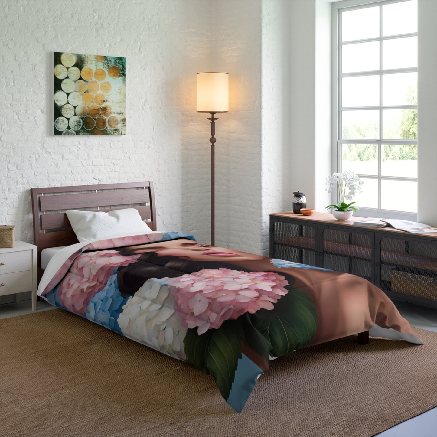 Moreno Floral Beauty Comforter