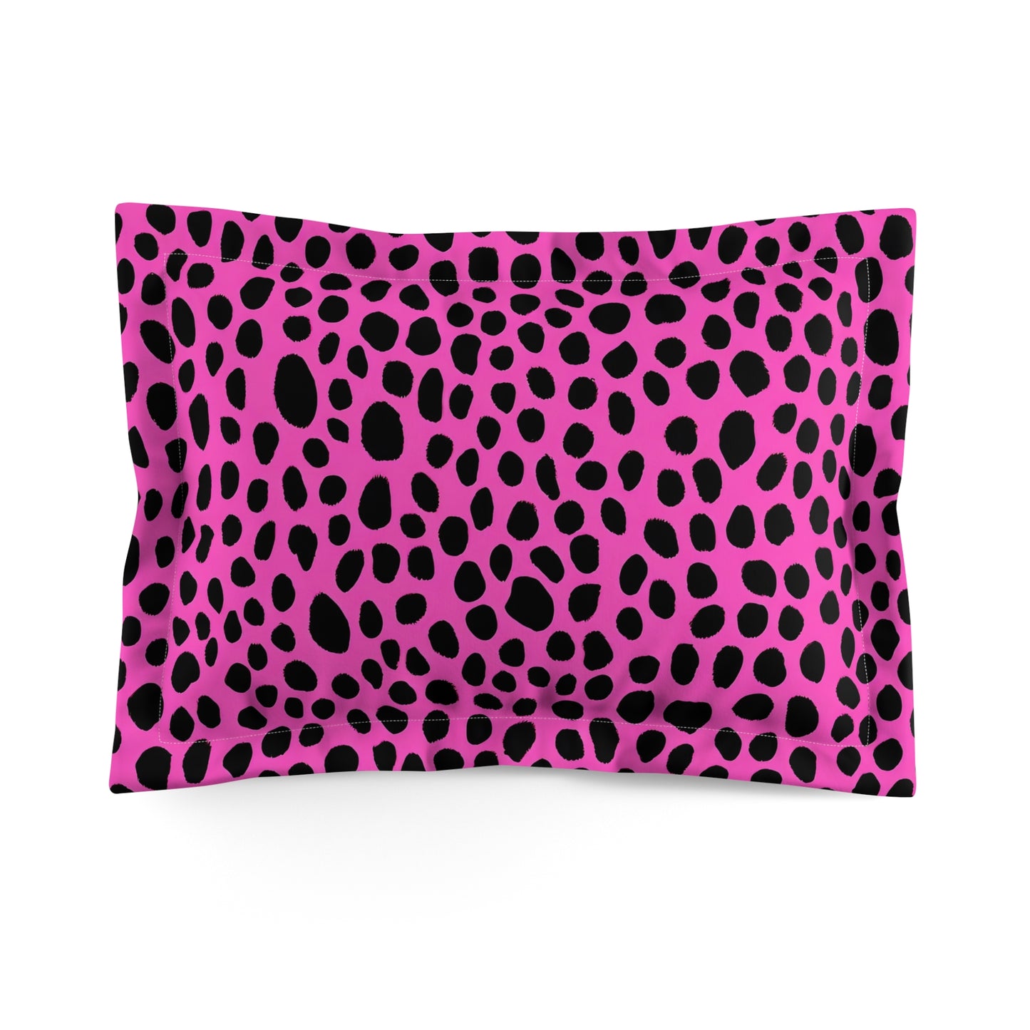 Spotted Potted Pink World Pillow Sham