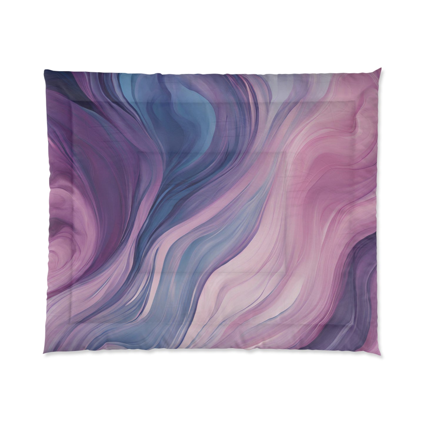 Purple Ocean Comforter