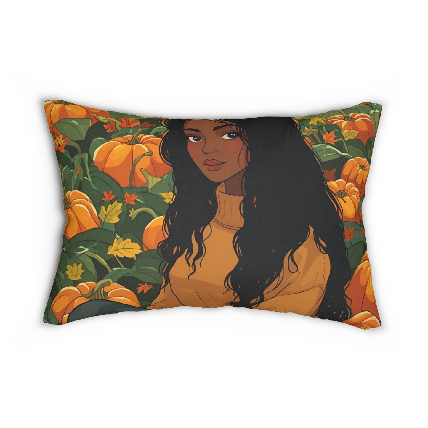 Autumn Charm Lumbar Pillow