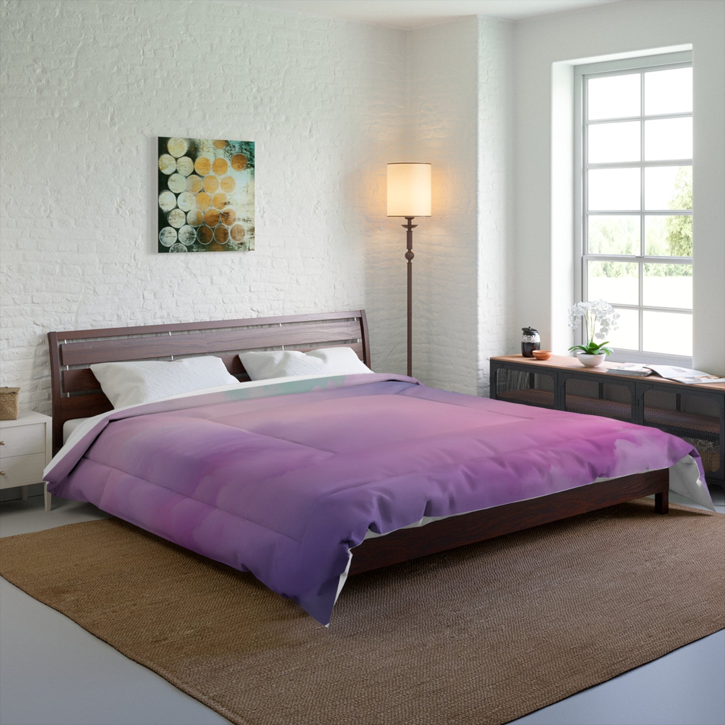 Purple Haze Dreamy Cloud Comforter
