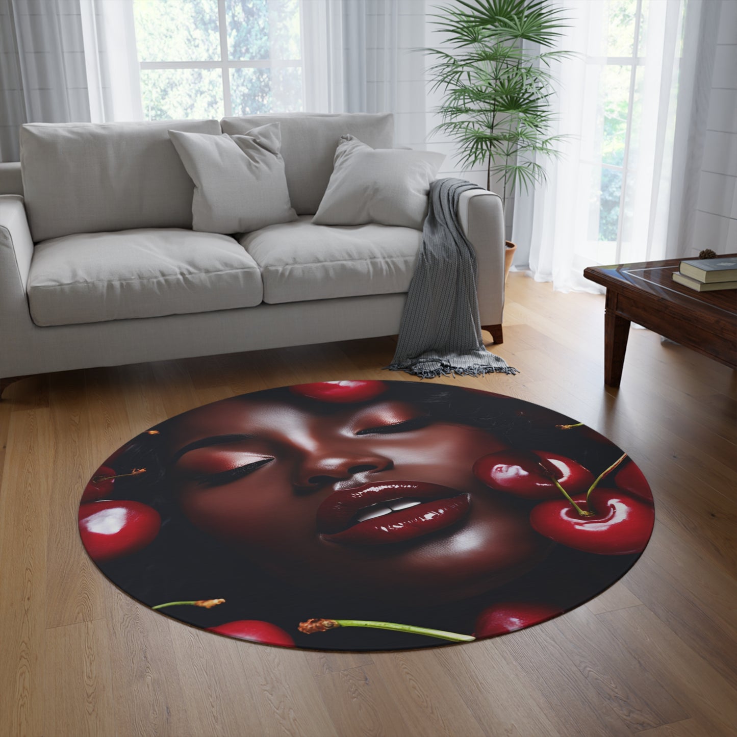 Garden of Eden Round Rug