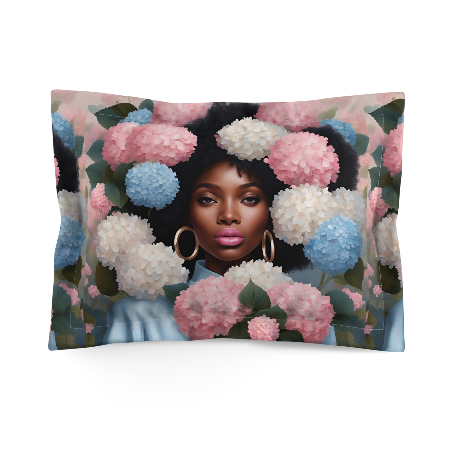 Afra Hydrangea Pillow Sham