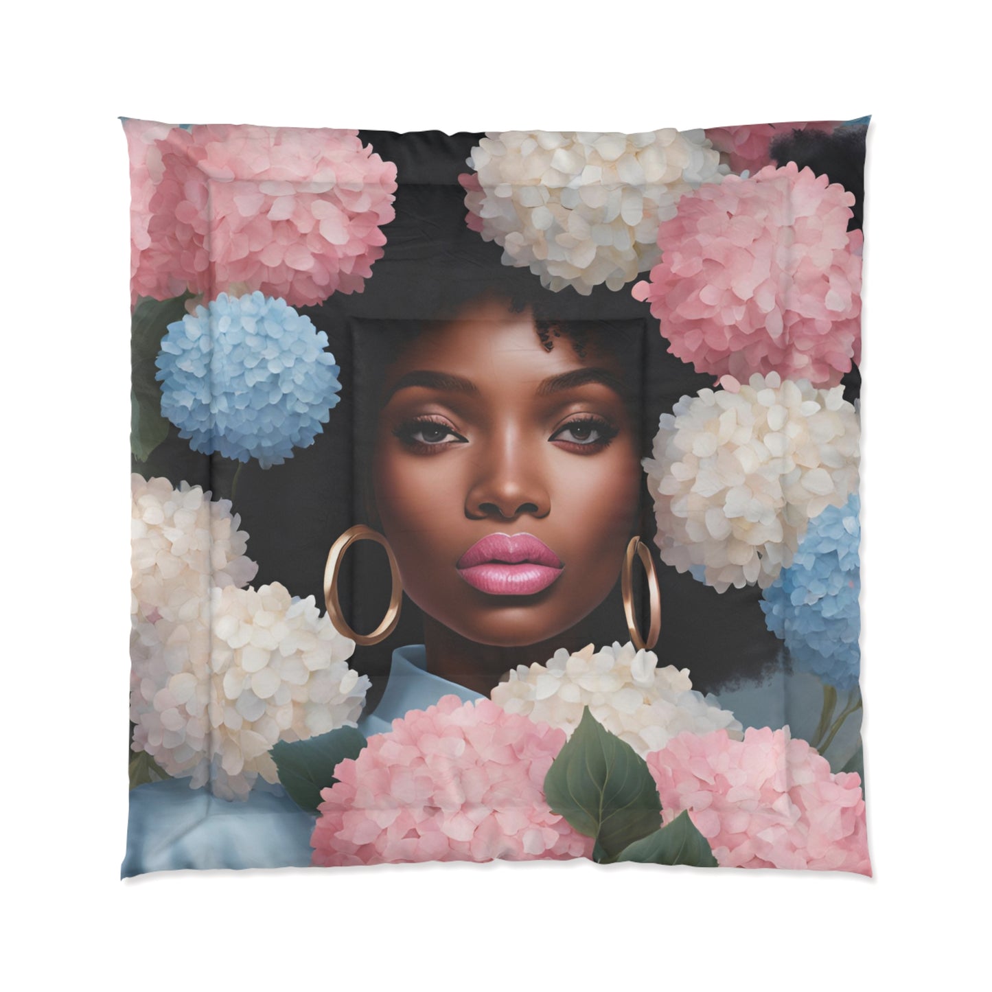 Afra Hydrangea Comforter