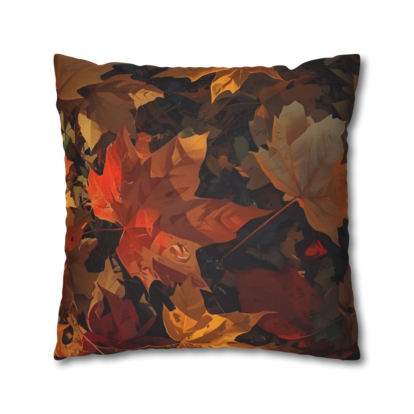 Autumn Leaf Throw Accent Pillow