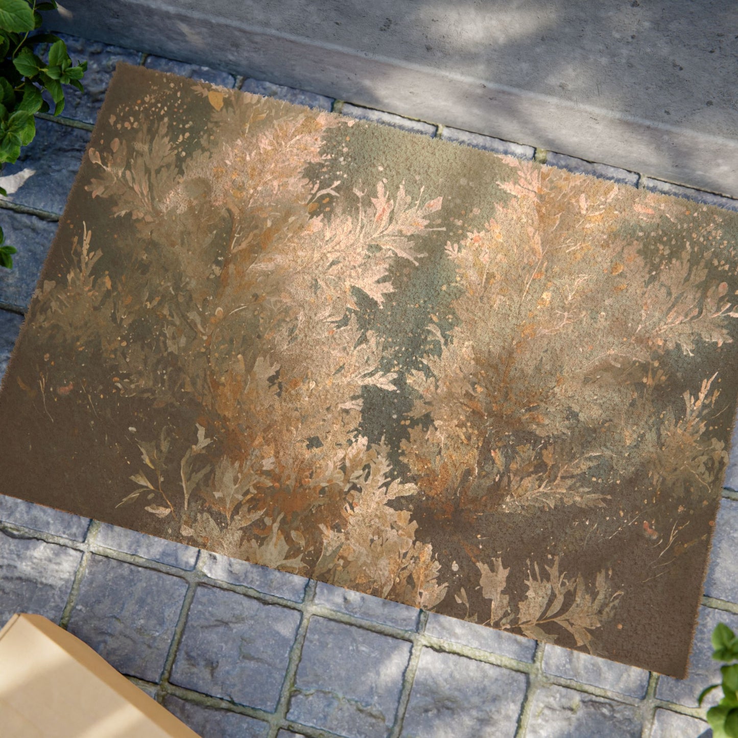 Stylish Sea Moss Rug Nature-Inspired Doormat