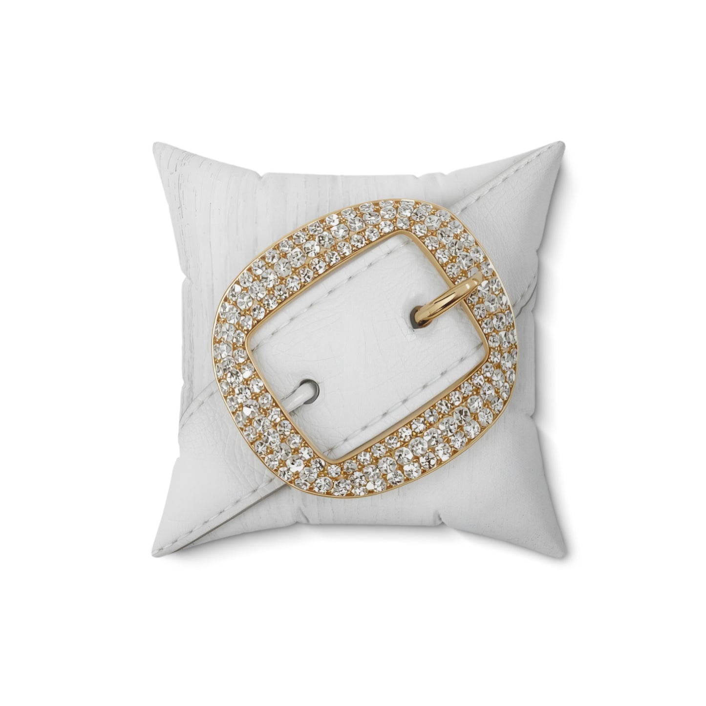 Sparkling Glamour Square Pillow